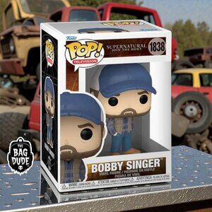 Funko Pop! Supernatural Bobby Singer #1838 Vinyl Figure